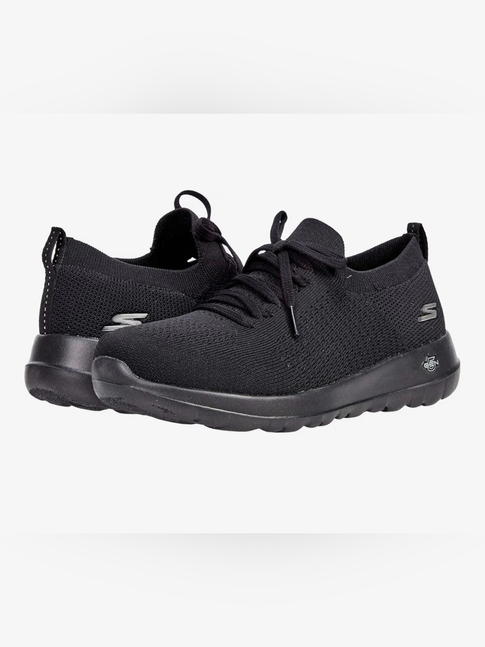 SKECHERS GO WALK JOY Mesh Sneakers  Women Size 13 Black Stretch Fit Slip-on